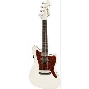 Fender Fullerton Jazzmaster ukulele Olympic White