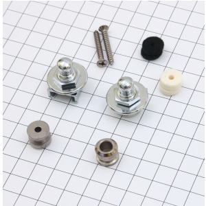 Fender Strap Lock   Buttons Sicherheitssystem fr Gitarre