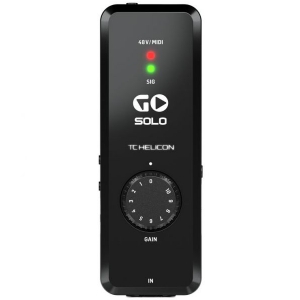 TC Helicon Go Solo Audio/MIDI-Interface (fr mobile Gerte)