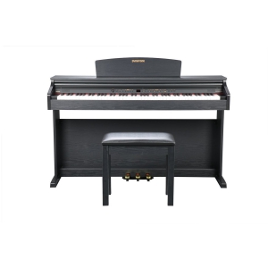 Dynatone SLP-150 BLK Digital Piano mit Klavierbank