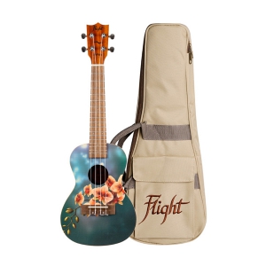 FLIGHT AUC33 Orchid Konzert-Ukulele (mit Tasche)
