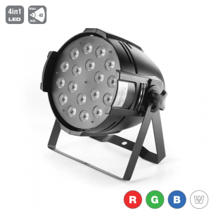 Flash Led Par 64 18x10w Powercon In/Out Led