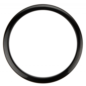 Bass Drum O′s HBL6 Zoll Bassdrum-Port schwarz