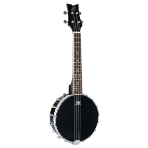 Ortega OUBJ100-SBK Banjo-Ukulele (Banjolele)