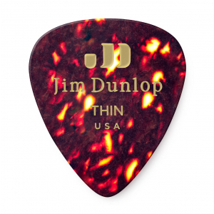 Dunlop 483 Shell Classic Thin Plektrum