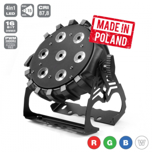 Flash Pro Led Par Slim 7x10w Rgbw 4in1 15 Mk2 Lh