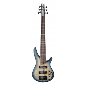 Ibanez SR 606E-CTF Cosmic Blue Starburst Flat Bassgitarre