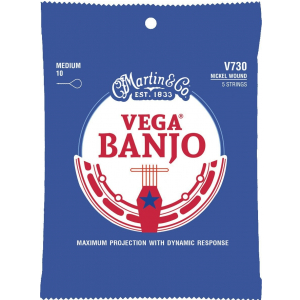 Martin V730 Strings Vega Banjo 7305 Medium Saiten