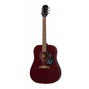 Epiphone Starling Square Shoulder Wine Red Westerngitarre
