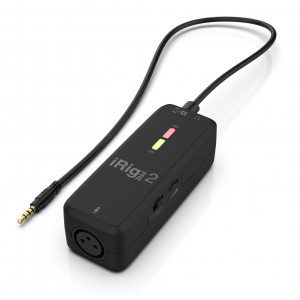 IK Multimedia iRig PRE 2 Audio -Schnittstelle mit Mikrofonvorverstrker