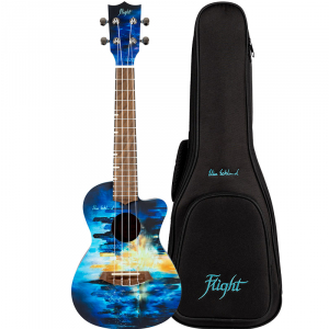 FLIGHT AUC30-CITY Elise Ecklund Signature Konzert-Ukulele