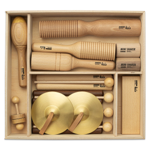 Rohema Percussion 615492 Percussion Set 2 Reihe von Schlaginstrumenten