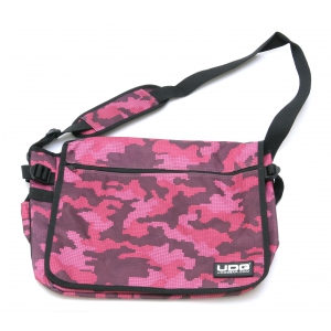 UDG Courier Bag 40LP′s Digital Camo Pink