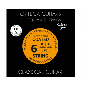 Ortega NYS44H Regular Nylon 4/4 Select Extra Hard Tension klassische Gitarrensaiten