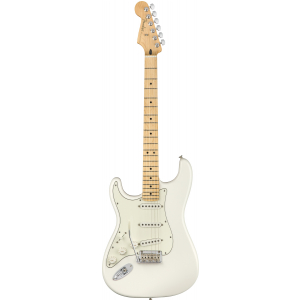 Fender Player Stratocaster Left-handed MN Polar White E-Gitarre, Linkshnder