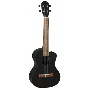 Baton Rouge V1T CE Goth Tenor-Ukulele (mit Tonabnehmer)