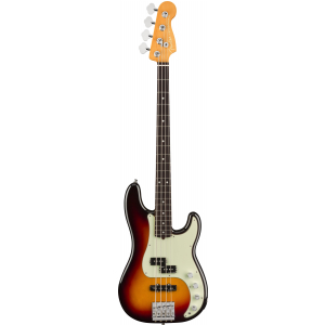 Fender American Ultra Precision Bass Rosewood Fingerboard Ultraburst Bassgitarre