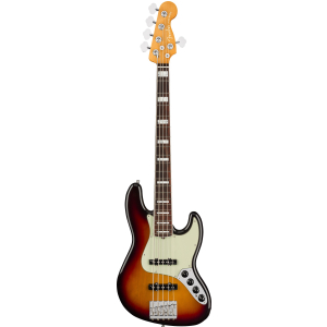 Fender American Ultra Jazz Bass V, Rosewood Fingerboard, Ultraburst Bassgitarre