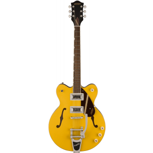 Gretsch G2604T Limited Edition Streamliner Rally II Center Block with Bigsby Bamboo Yellow/Copper Metallic