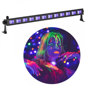 LIGHT4ME LED BAR UV 12 - listwa belka LED 12x3W ultrafiolet