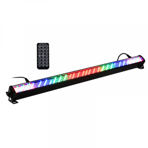 LIGHT4ME BASIC LIGHT BAR LED 8 RGB MKII BK - listwa LED, LEDBAR belka owietleniowa czarna + pilot IR