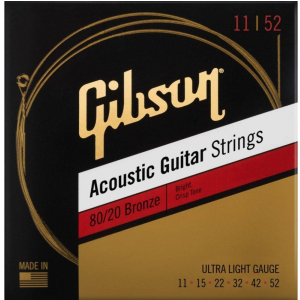 Gibson SAG-BRW11 80/20 Bronze Saiten fr Westerngitarre 11-52