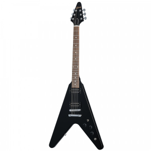 Gibson 80s Flying V EB Ebony E-Gitarre
