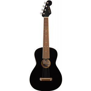 Fender Avalon Tenor Ukulele Schwarz Tenor-Ukulele