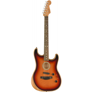 Fender American Acoustasonic Stratocaster Ebony  (...)