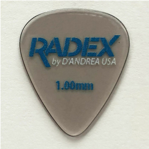 D′Andrea Radex Picks 1.00 mm Smoke