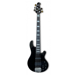 Lakland Skyline 55-02 Custom Bass, 5-String - Black Sparkle Gloss