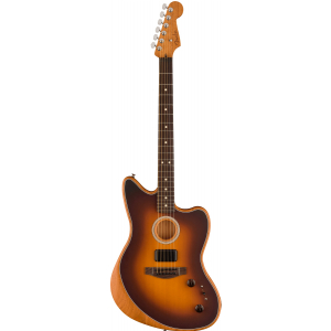 Fender Acoustasonic Player Jazzmaster RW 2-Color Sunburst Westerngitarre (mit Tonabnehmer)