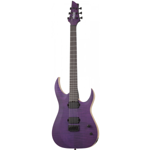 Schecter Signature John Browne TAO-6 Satin Trans Purple  electric guitar