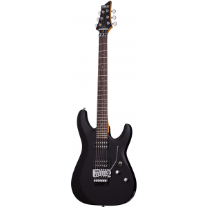 Schecter C-6 Deluxe FR Satin Black  electric guitar