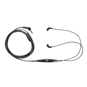 Shure CBL-M+-K-EFS kabel do suchawek z serii SE (215,315,425,535,846), z mikrofonem i trzema przyciska...