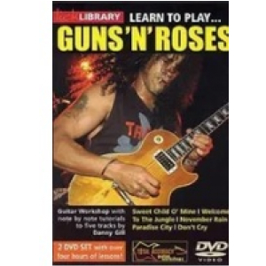 AN Lick Library ″Lern to play″ Guns n′ Roses′ volume 2 pyta DVD
