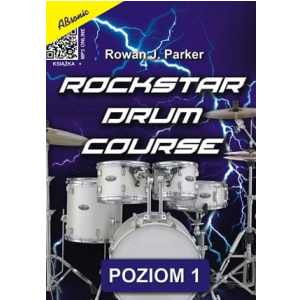 AN Rowan J. Parker ″Rockstar Drum Course″ poziom 1 szoka gry na perkusji