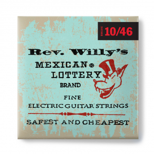 Dunlop RWN1046 Electric Reverend Willy #8242;s 10-46 Saiten fr E-Gitarre