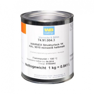 Warnex 0131 lakier strukturalny, biay pmat 1kg.
