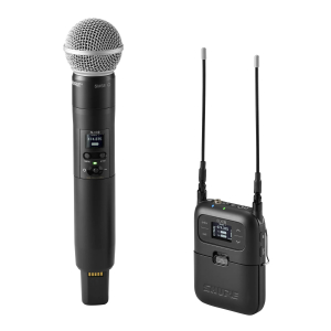 Shure SLXD 25/SM58 - Cyfrowy nakamerowy system bezprzewodowy z nadajnikiem dorcznym SM58