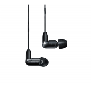 Shure SE31BABKUNI-EFS - Suchawki douszne AONIC3 z pojedynczym przetwornikiem i kablem 3.5mm (czarne)