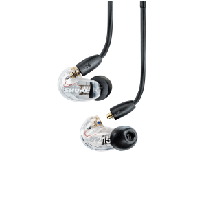 Shure SE215DYCL+UNI-EFS - Suchawki douszne AONIC215 z pojedynczym przetwornikiem i kablem 3.5mm (przez...