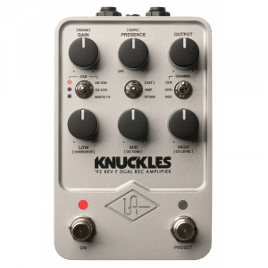 Universal Audio UAFX Knuckles ?92 Dual Rec Amplifier efekt gitarowy