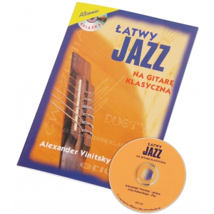 AN Viniitsky Alexander ″atwy jazz na gitar klasyczn″ ksika + CD