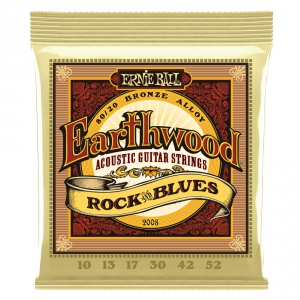 Ernie Ball 2008 Earthwood Rock   Blues Saiten fr Westerngitarre