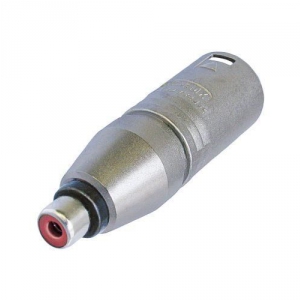 Neutrik NA2MPMF 3-poliger XLR Kabelstecker – Cinch (RCA) Buchse