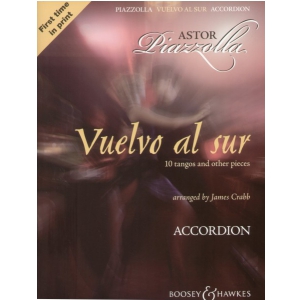 PWM Piazzolla Astor - Vuelvo al sur. 10 tang i innych utworw na akordeon