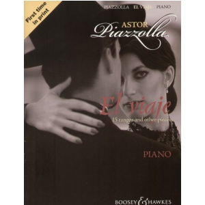 PWM Piazzolla Astor - El Viaje. 15 tang i innych utwor�w na fortepian