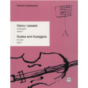 PWM Krotkiewski Witold - Gamy i pasae na skrzypce, z. 1 -  (...)