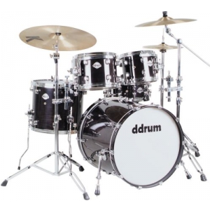 DDrum DM22 Maple Black shell set Drumset